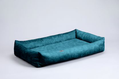 Dog bed with sides | 2-sided | OCEAN BLUE