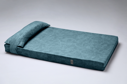 Dog's own bedroom bed | Extra comfort & support | 2-sided | DUSTY GREEN