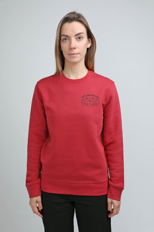 Know your retriever | Crew neck sweatshirt with embroidered dogs. Regular fit | Unisex - premium dog goods handmade in Europe by animalistus